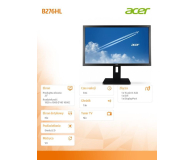 Acer B276HLCBMDPRX czarny - 322148 - zdjęcie 7
